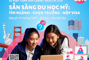 SỰ KIỆN ONLINE: SẴN SÀNG DU HỌC MỸ 2025/26